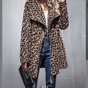Leopard print jacket